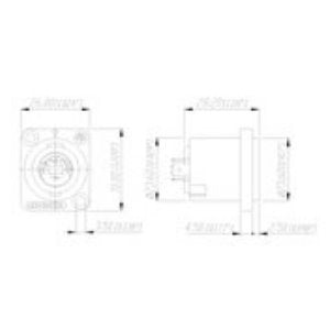 Neutrik NL4MP Chassis Connector