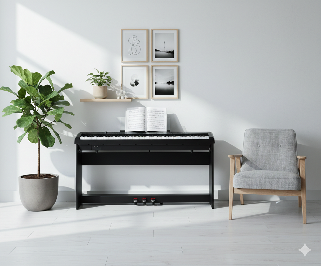 Grooveland P22 Piano Package (Black)