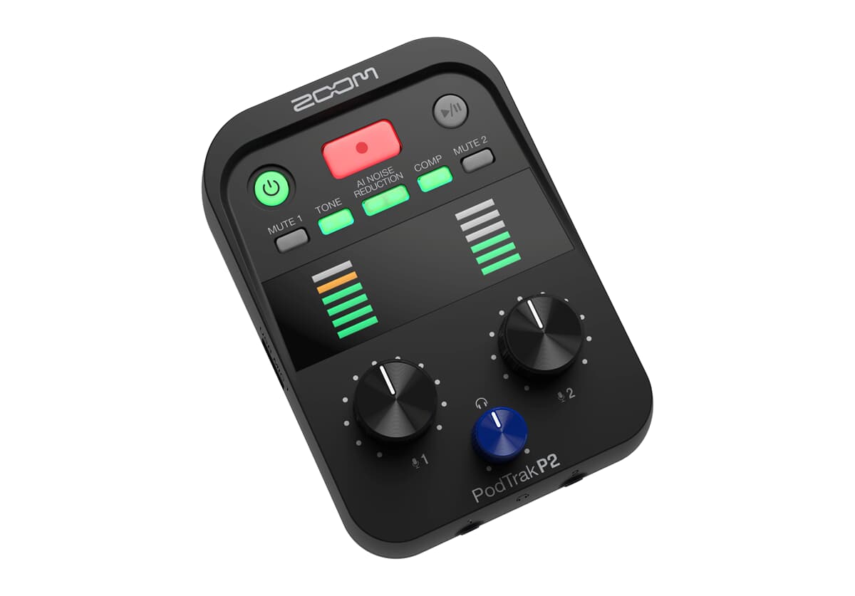 Zoom P2 PodTrak Console de Podcast