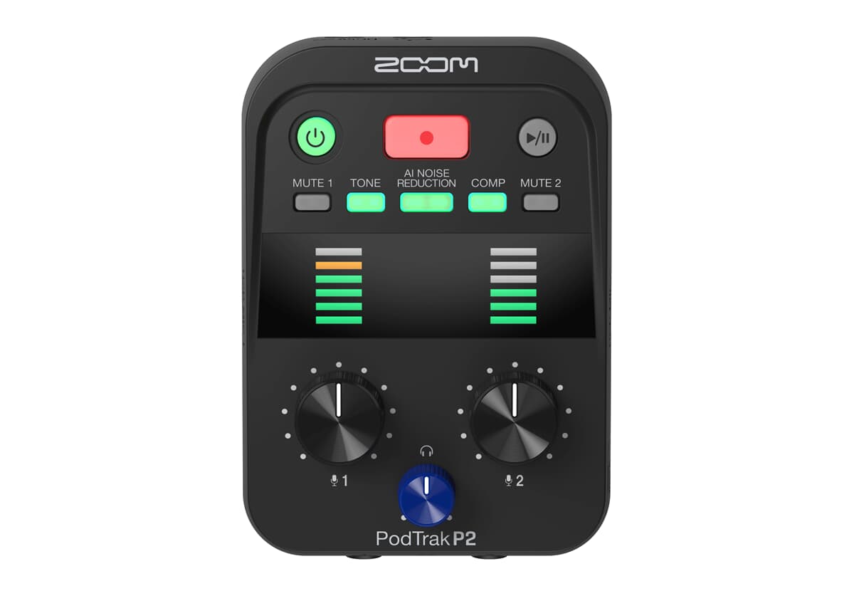 Zoom P2 PodTrak Console de Podcast