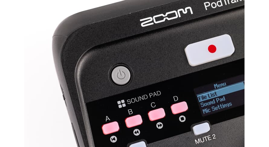 Zoom P4 PodTrak P4next Enregistreur de Podcast