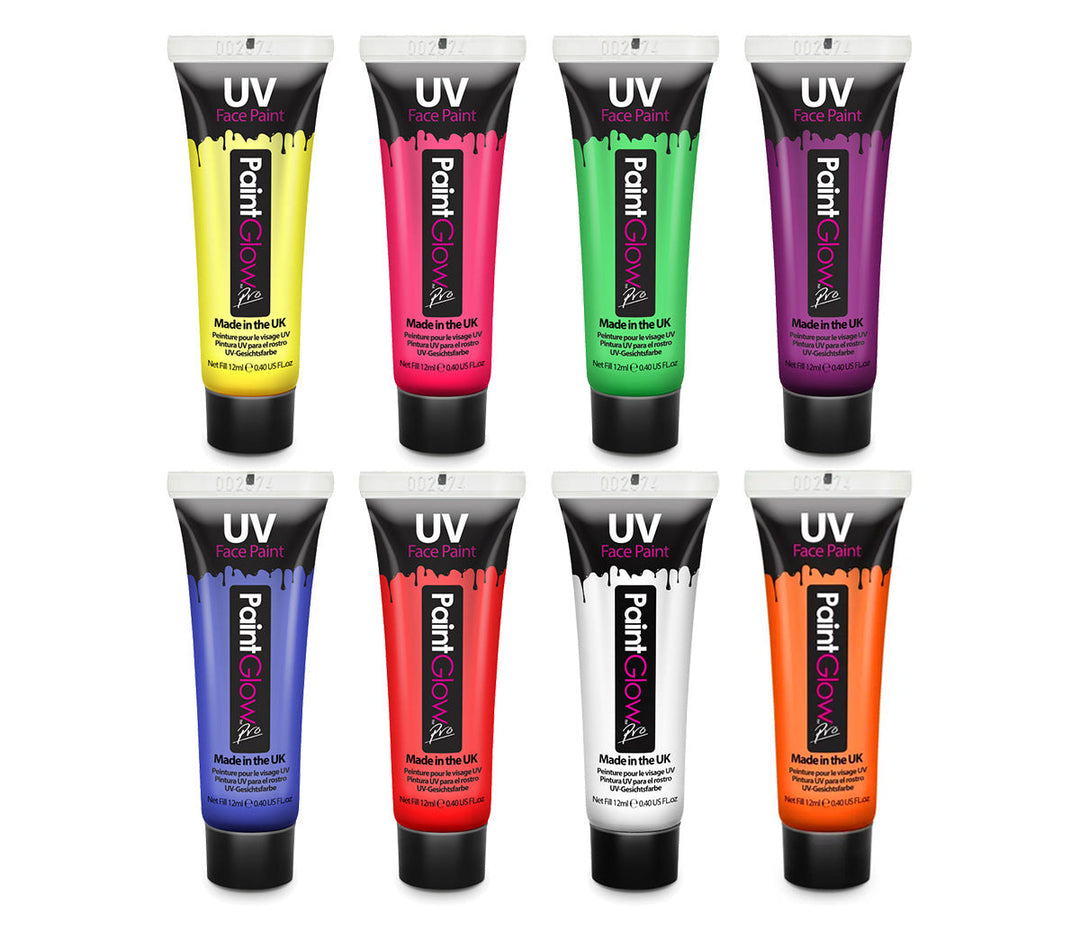 Peinture UV pour Visage et Corps (12ml)