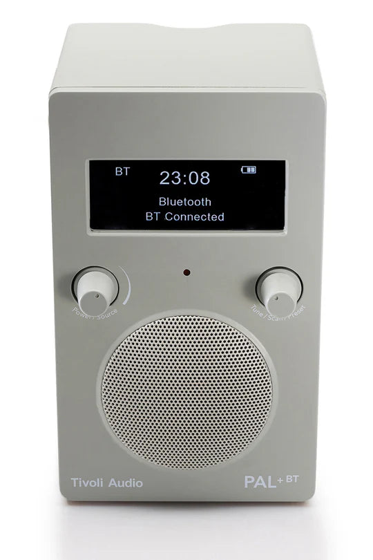 Tivoli Audio PAL+BT DAB+/Bluetooth Højtaler (Gris) NOUVEAU