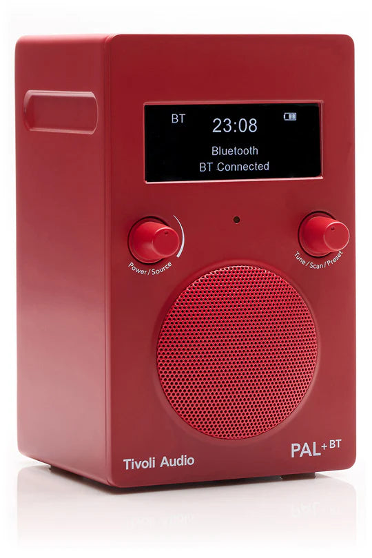 Tivoli Audio PAL+BT DAB+/Bluetooth Højtaler (Rouge) NOUVEAU