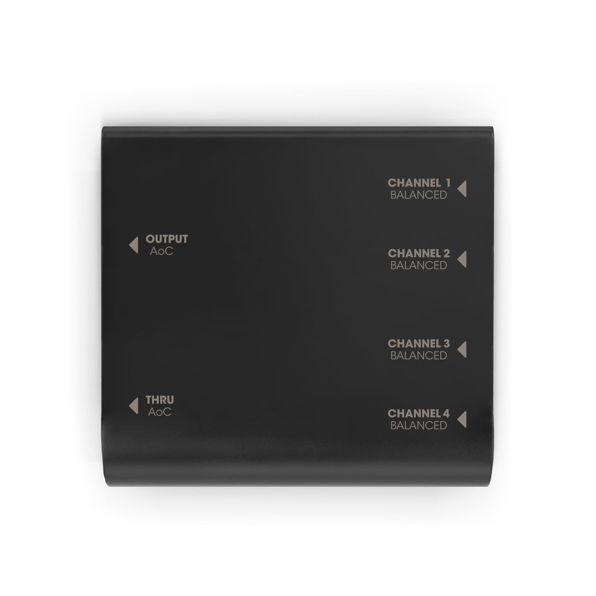 Palmer AoC Box XLRf - Boîtier Audio over Cat de etherCON vers 4 x XLR femelle