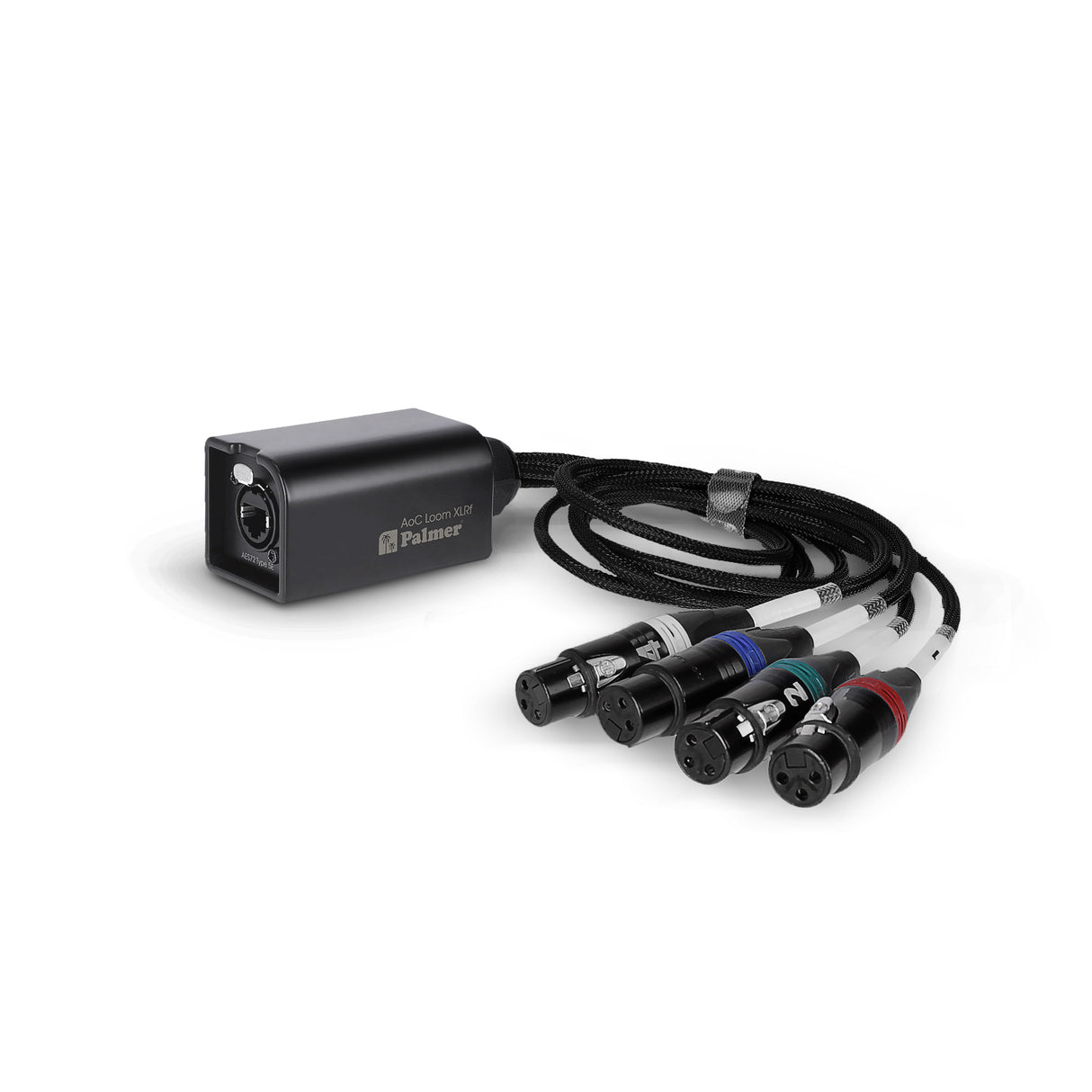 Palmer AoC Loom XLRf - Câble Audio over Cat de etherCON vers 4 x XLR femelle