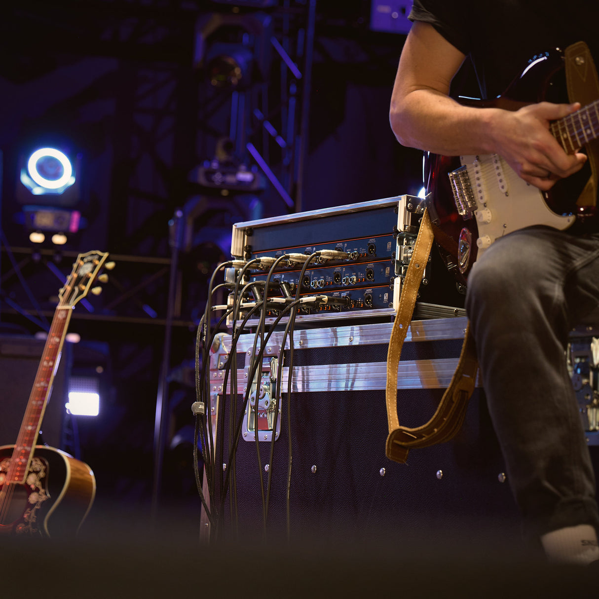 Palmer BRIDGE 4A+ - Boîtier DI 19" / boîtier d’isolation de ligne, 4 canaux, actif