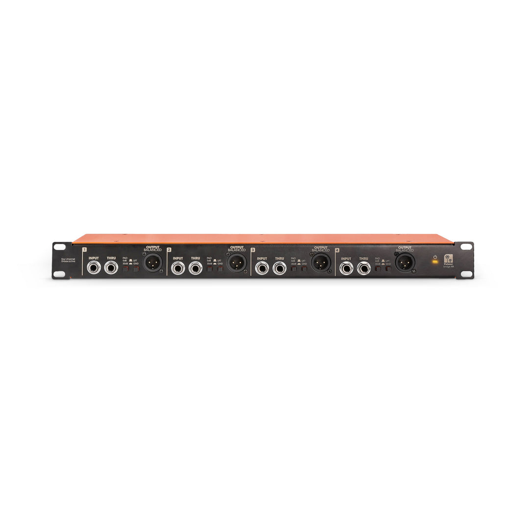 Palmer BRIDGE 4A - Boîtier DI 19", 4 canaux, actif