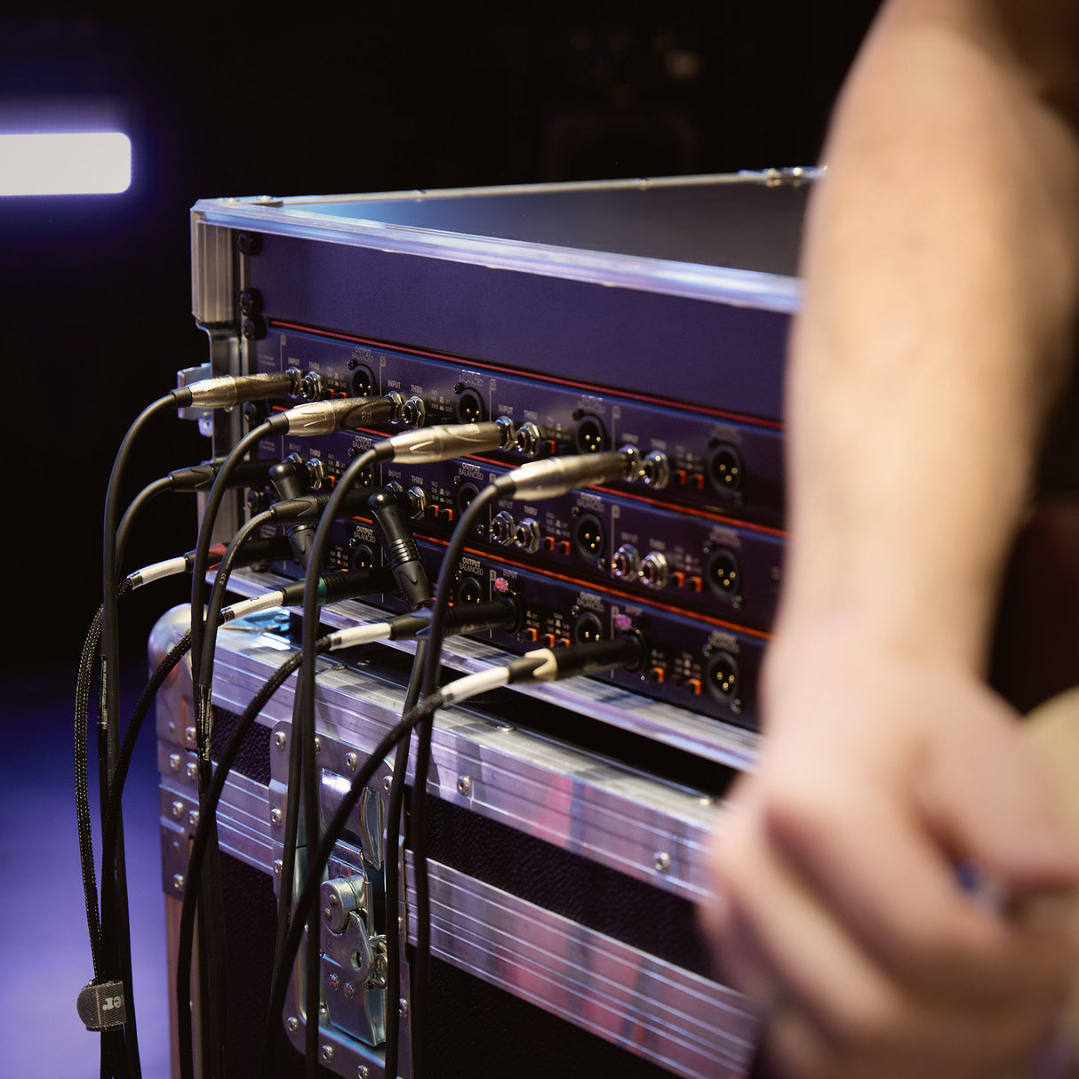 Palmer BRIDGE 4P - Boîtier DI 19", 4 canaux, passif