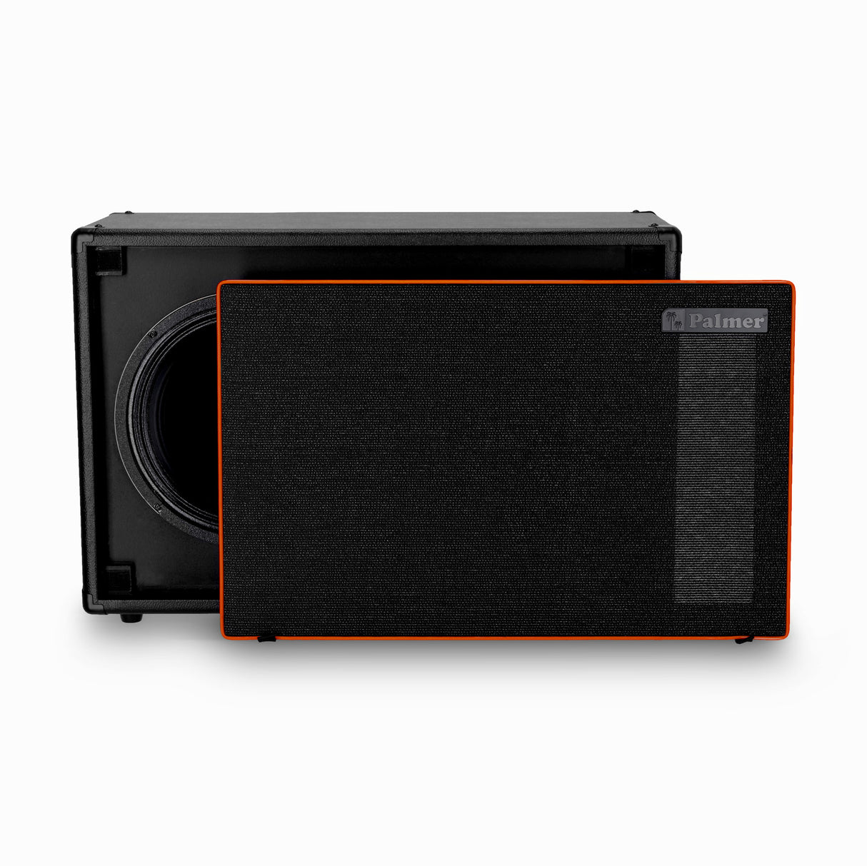 Palmer CAB 212 BX V30 - Baffle guitare avec Celestion Vintage 30 2 x 12, dos ouvert