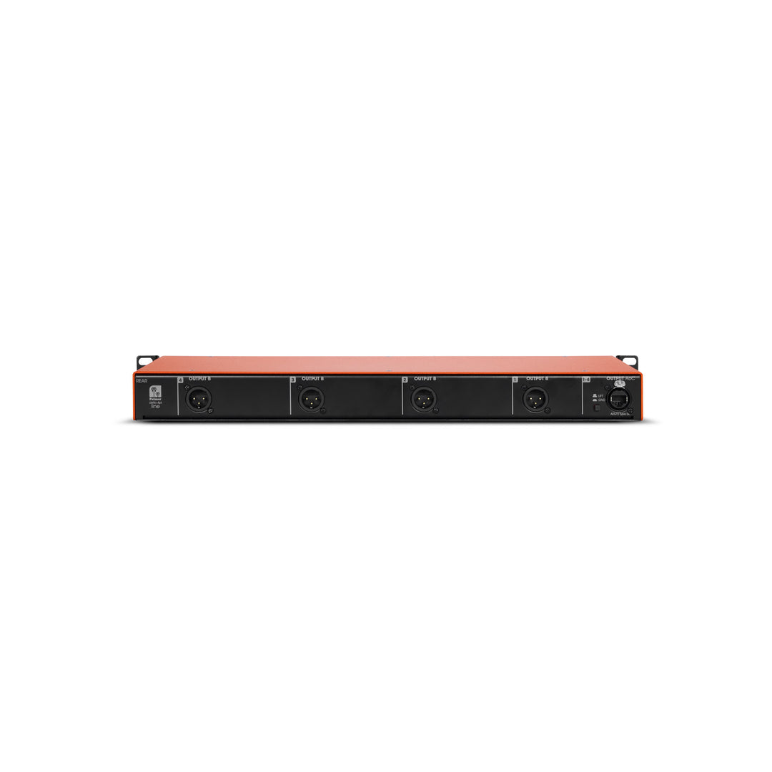 Palmer DELTA 4PL - Splitter ligne passif 4 canaux avec audio via câble Cat