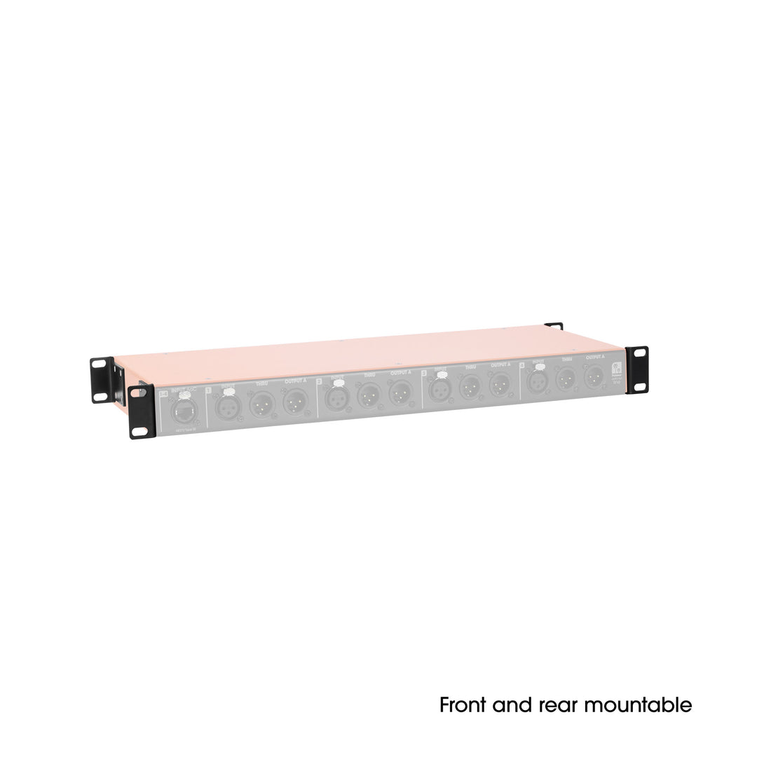 Palmer DELTA 4PL - Splitter ligne passif 4 canaux avec audio via câble Cat