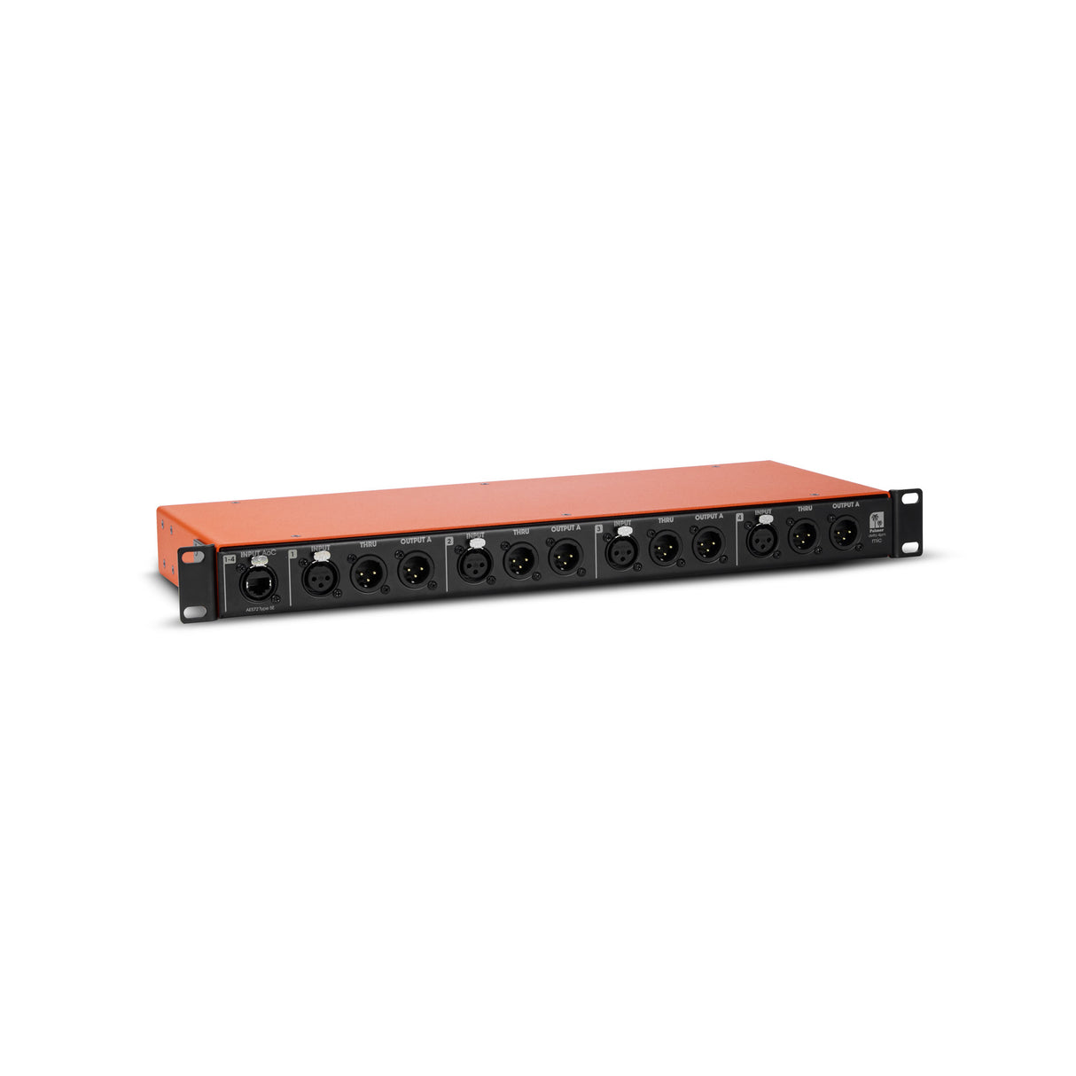Palmer DELTA 4PM - Splitter micro passif 4 canaux avec audio sur Cat