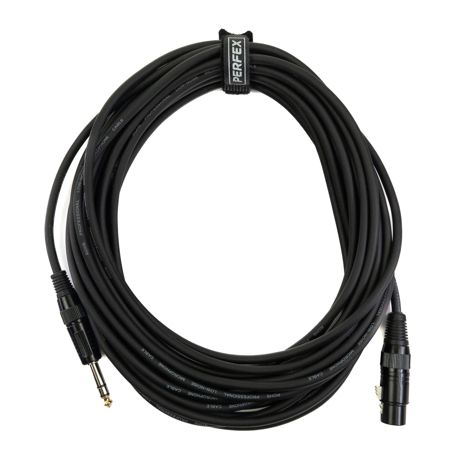 Perfex XLR femelle vers jack équilibré (10m)