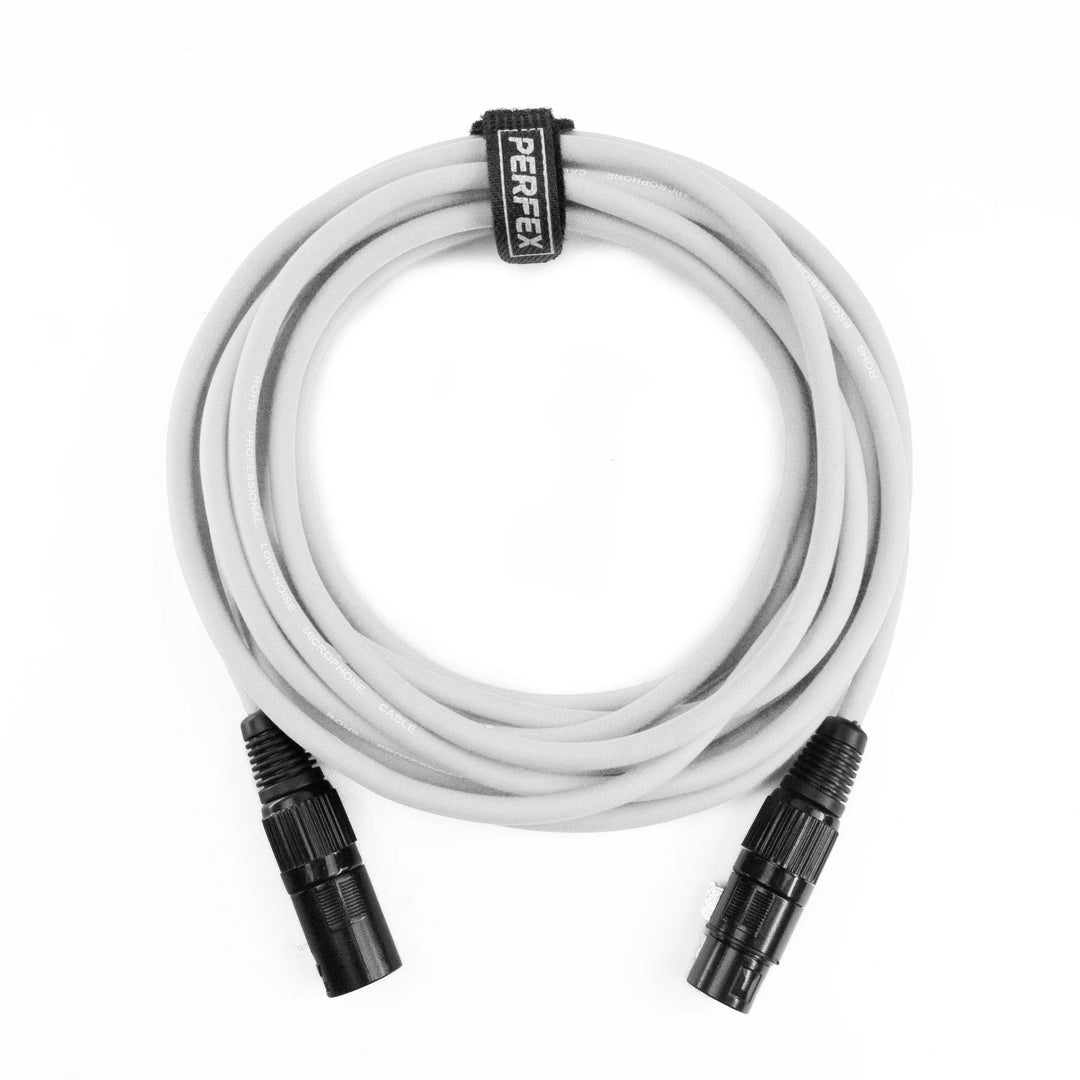 Perfex Câble DMX 3-Pin (3m - Blanc)
