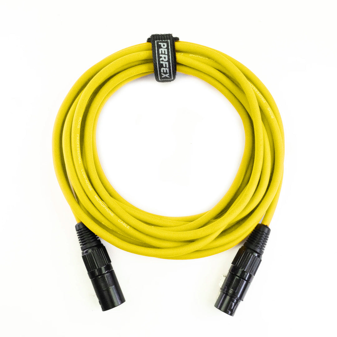 Perfex XLR Kabel (5m - Jaune)