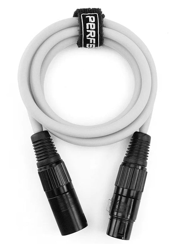 Perfex Câble DMX 3-Pin (1,5m - Blanc)