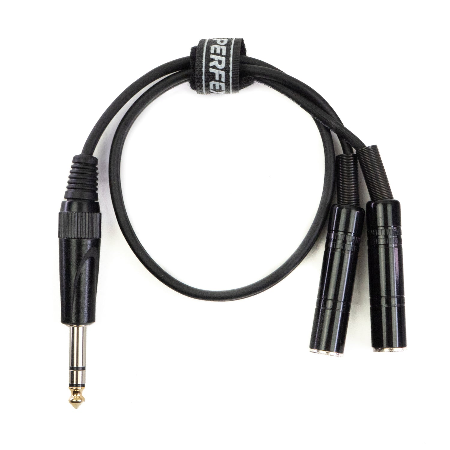 Perfex Câble séparateur casque jack 6,3mm (0,5m)