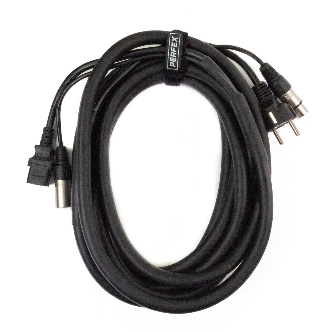 Perfex XLR & IEC Câble d'Alimentation (Audio, 5m)