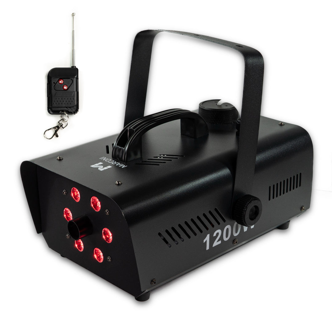 Marconi 1200W 6 LED - Machine à brouillard