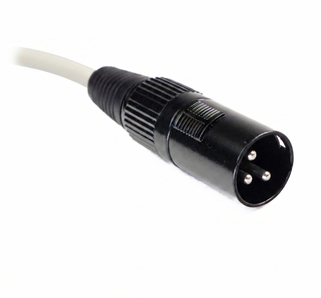 Perfex Câble DMX 3-Pin (10m - Blanc)