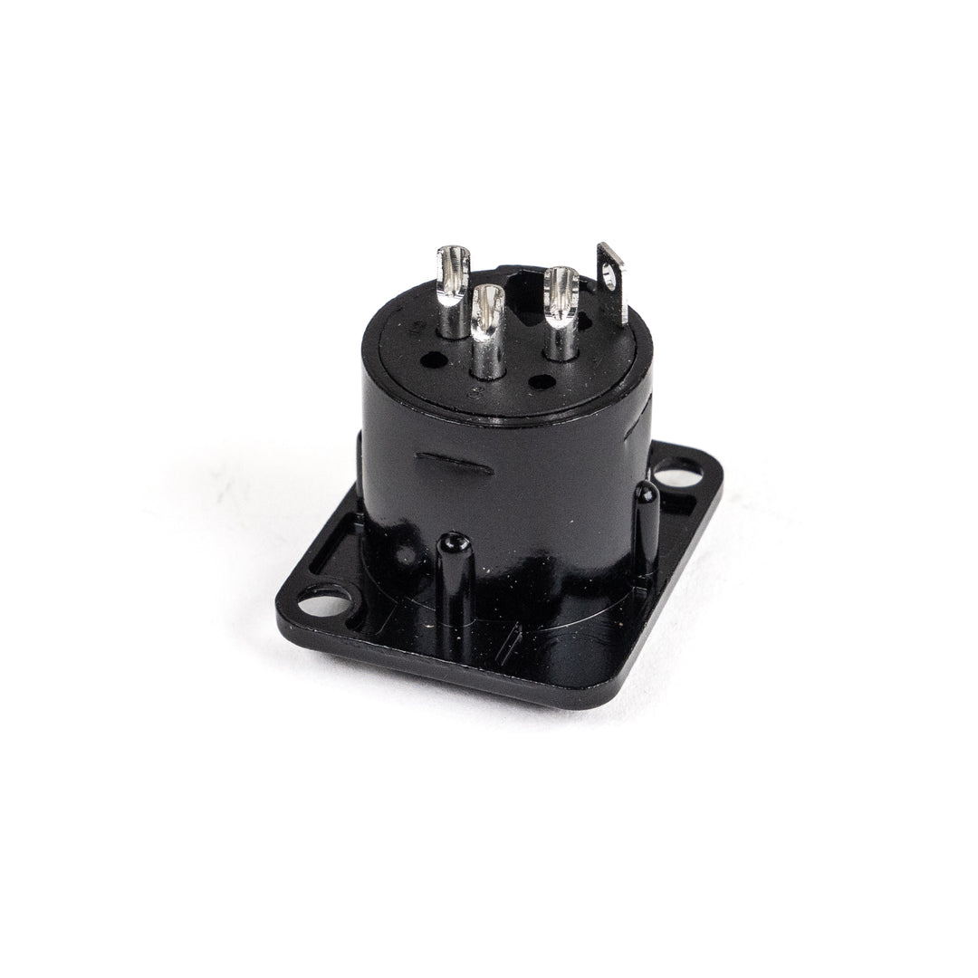 Perfex XLR Han Chassis Stik (Sort)