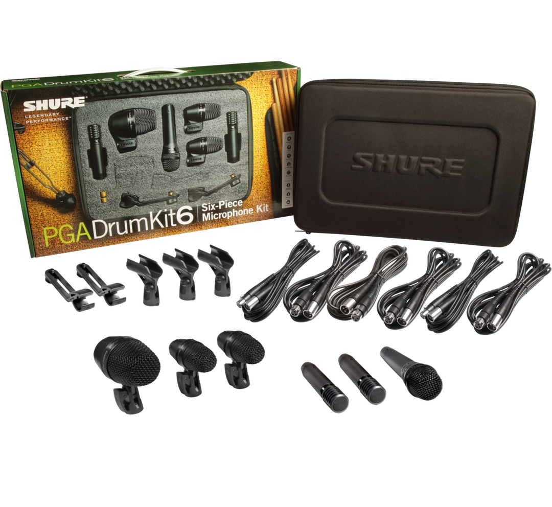 Shure PGA Drumkit 6 Pack de Microphones pour batterie