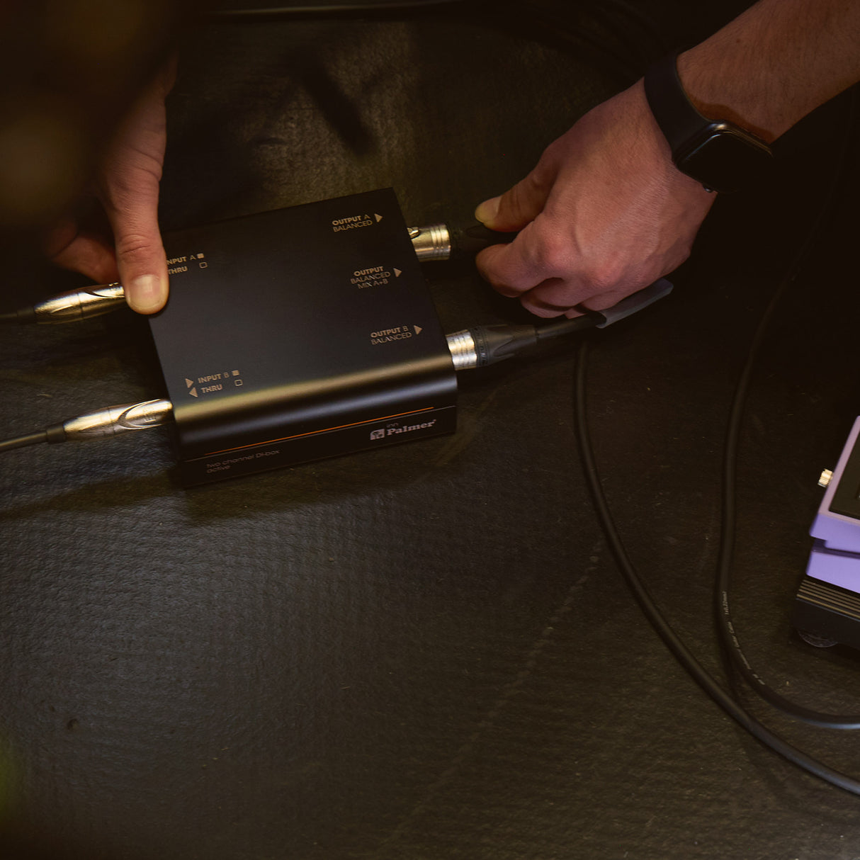 Palmer RIVER inn - Boîtier DI actif 2 canaux