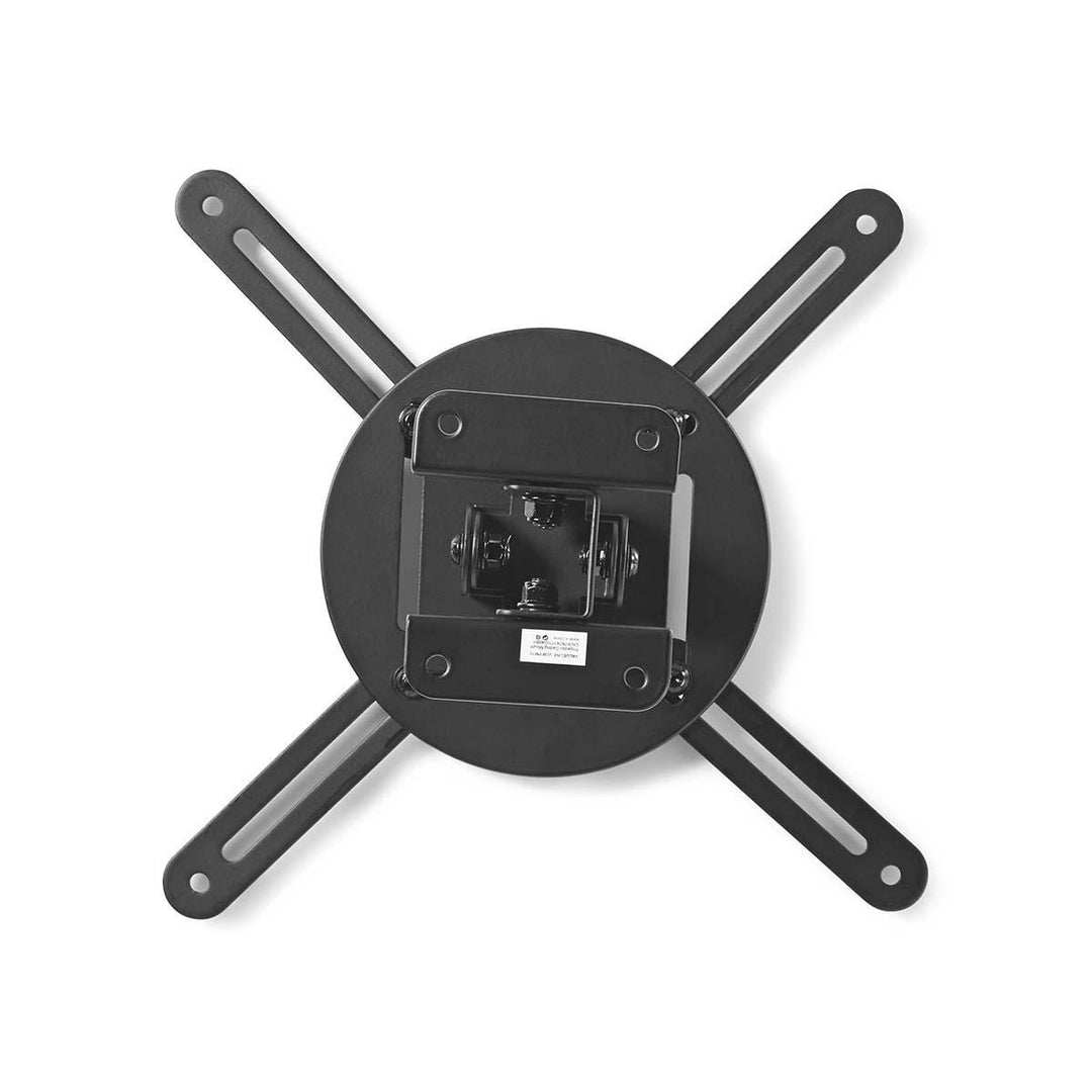 Support plafond projecteur entièrement articulé (Noir, 10kg)
