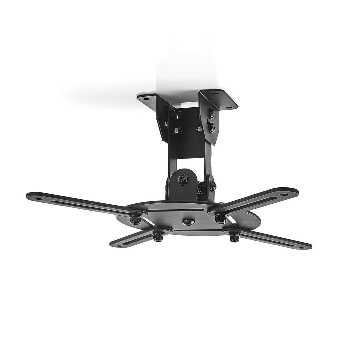 Support plafond projecteur entièrement articulé (Noir, 10kg)