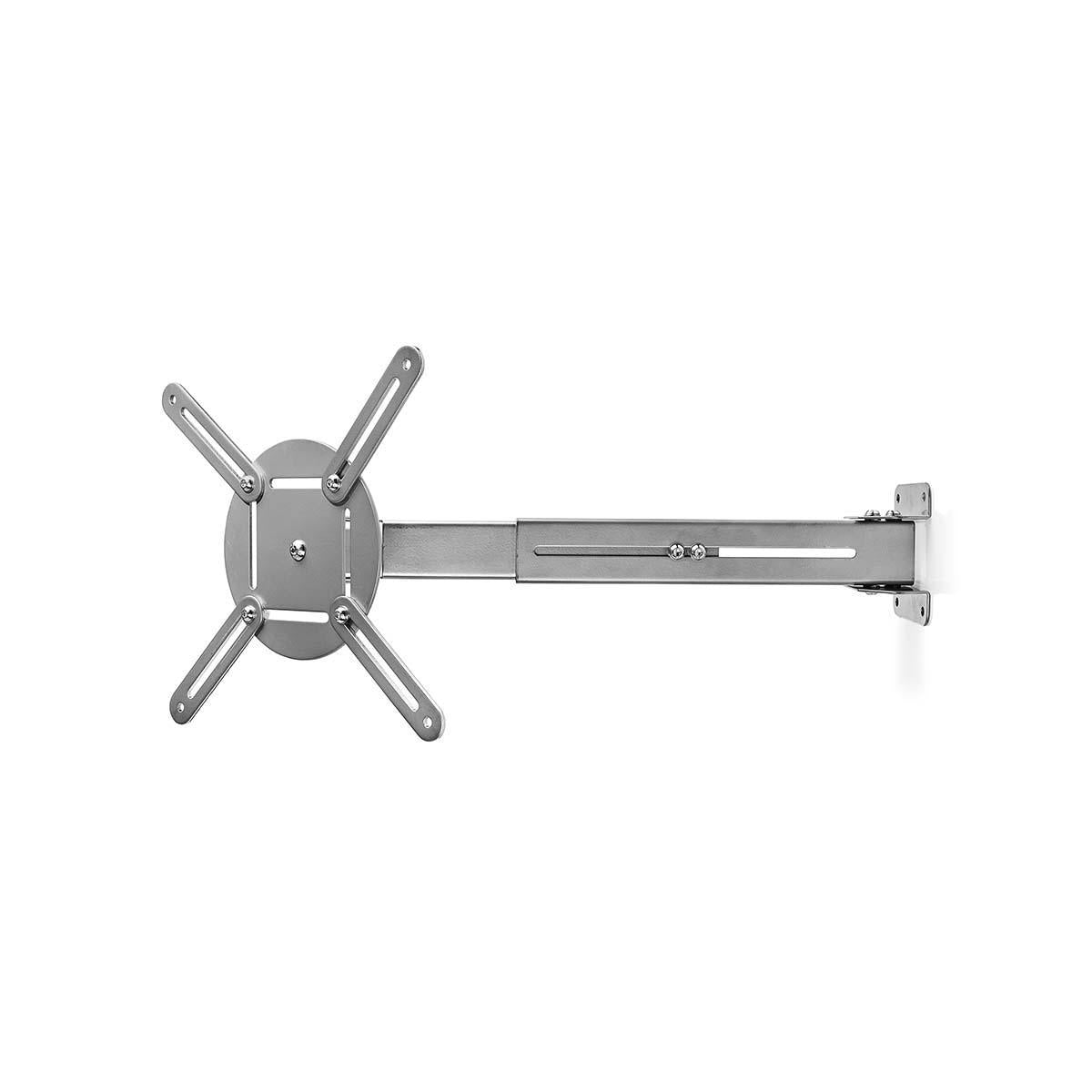 Projector Wall Mount Fully Movable (Silver, 10kg)