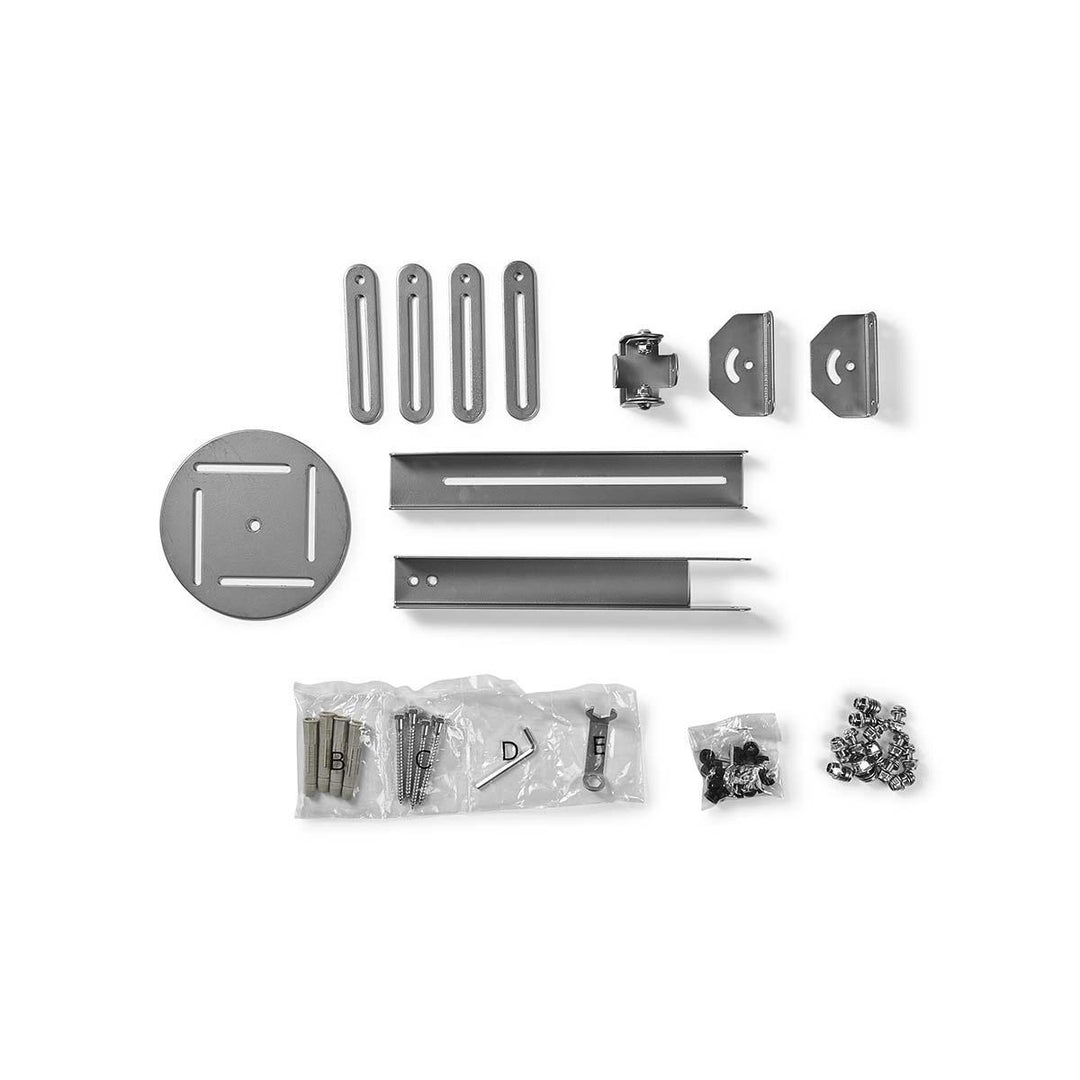 Support mural projecteur entièrement articulé (Argent, 10kg)