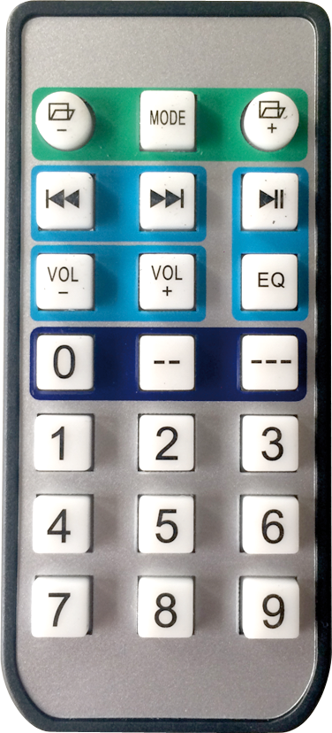 Ibiza Sound system w. USB/SD Player and Bluetooth (12")