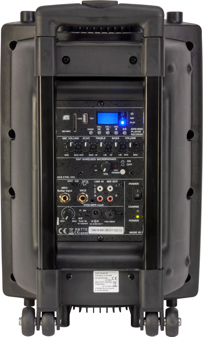 Ibiza PORT10BT portable speaker