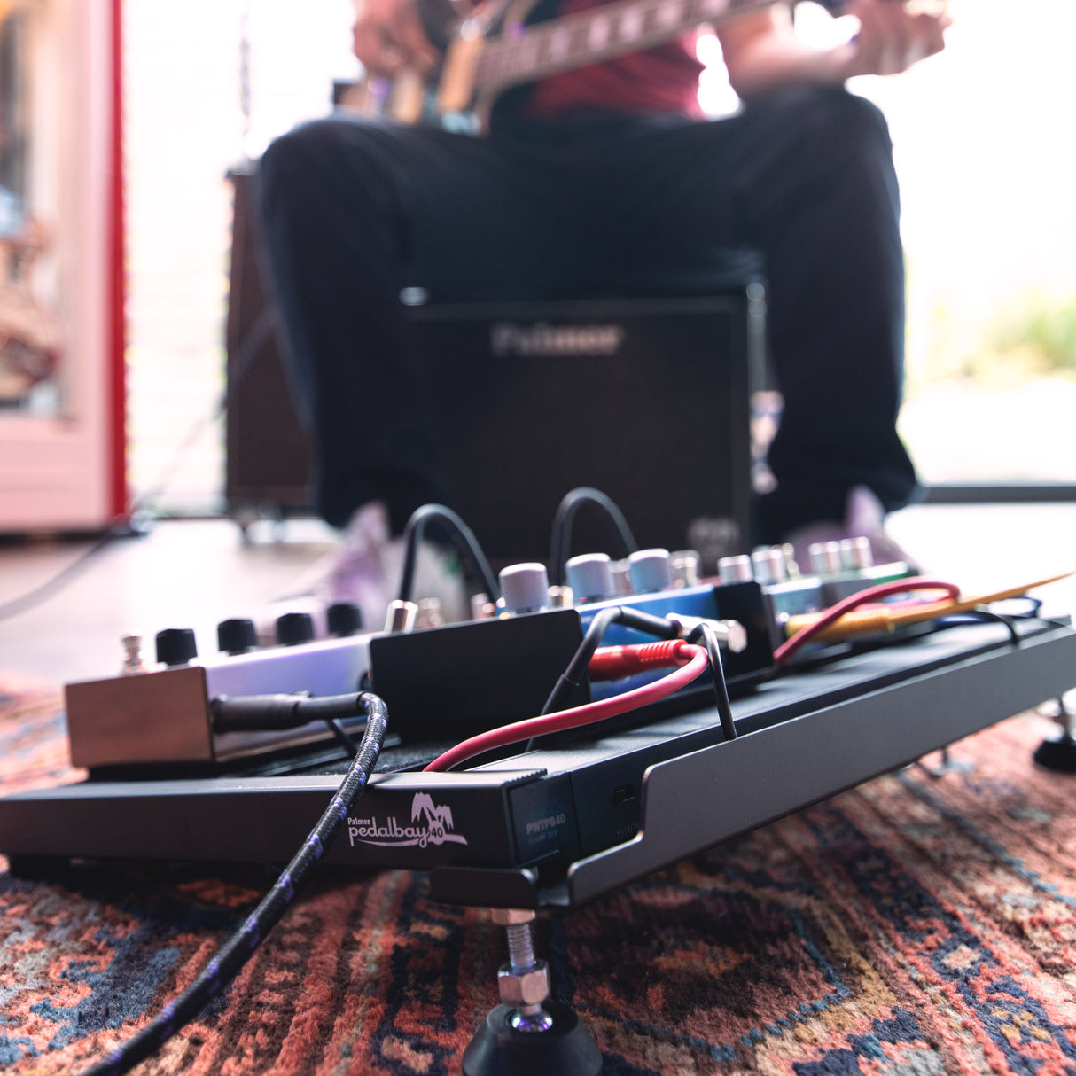 Palmer Pedalbay® 40 PB - Pedalboard incl. barre d’alimentation WTPB40