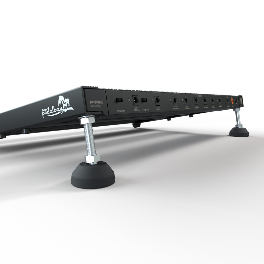 Palmer Pedalbay® 40 PB - Pedalboard incl. barre d’alimentation WTPB40