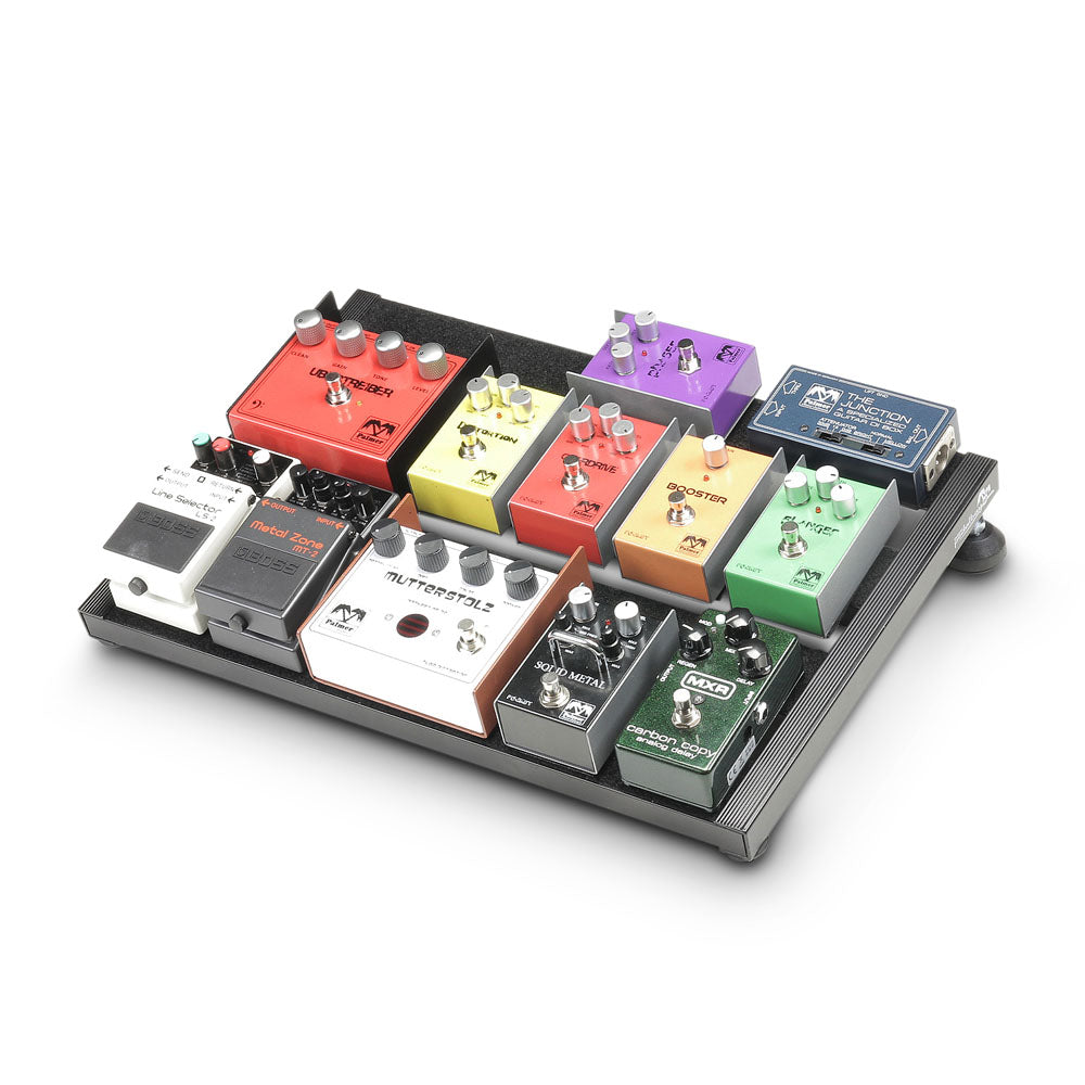 Palmer PEDALBAY® 40 - Pedalboard léger à configuration variable avec softcase de protection, 45 cm