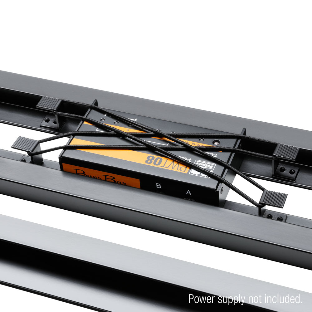 Palmer PEDALBAY® 60 L - Pedalboard léger et réglable avec softcase de protection, 60 cm