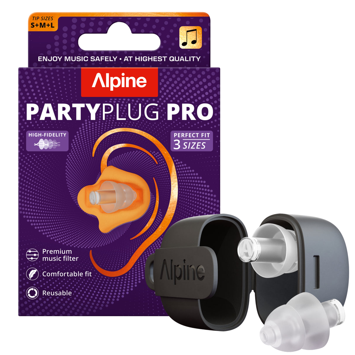 Alpine MusicSafe Pro bouchons d'oreilles (Clair)