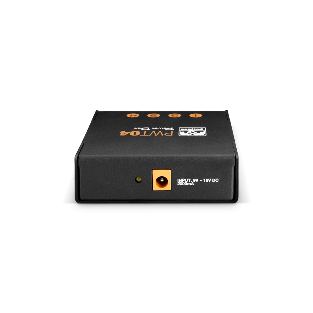 Palmer PWT 04 - Bloc d'alimentation universel pour pedalboard avec 4 sorties