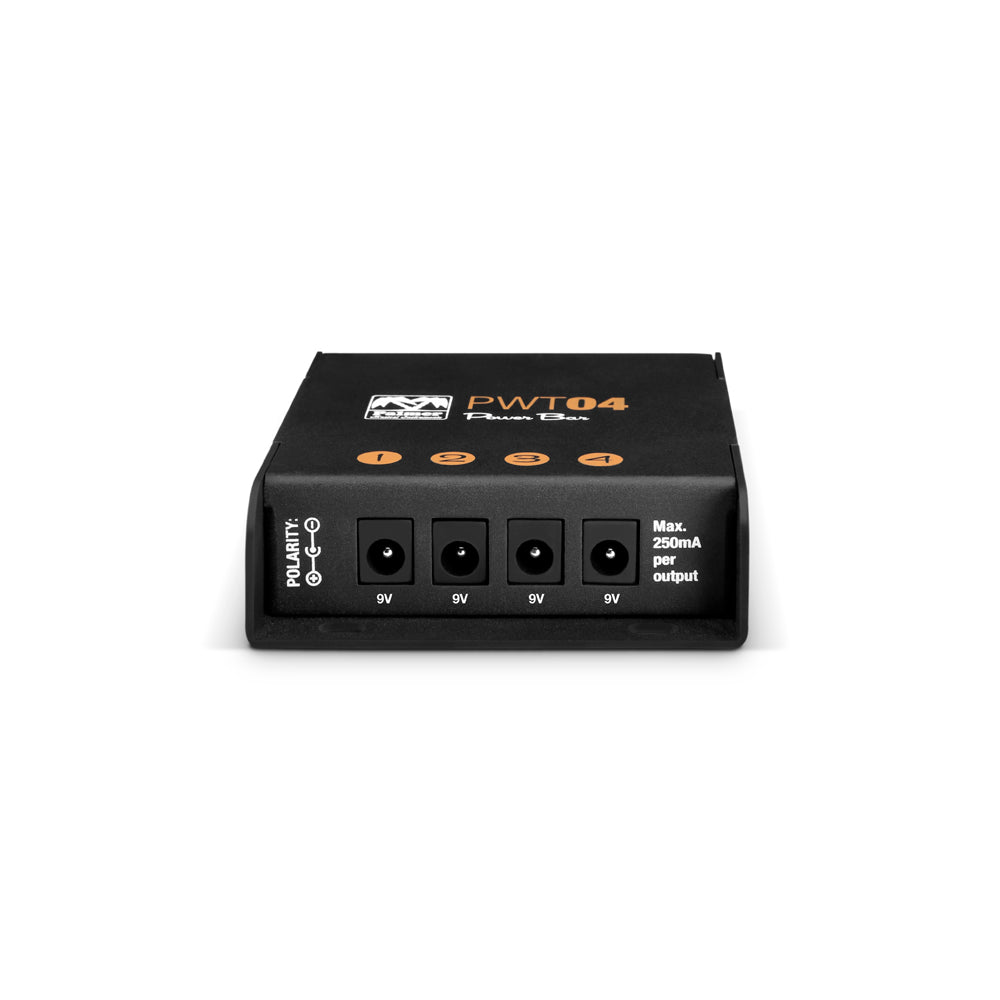 Palmer PWT 04 - Bloc d'alimentation universel pour pedalboard avec 4 sorties