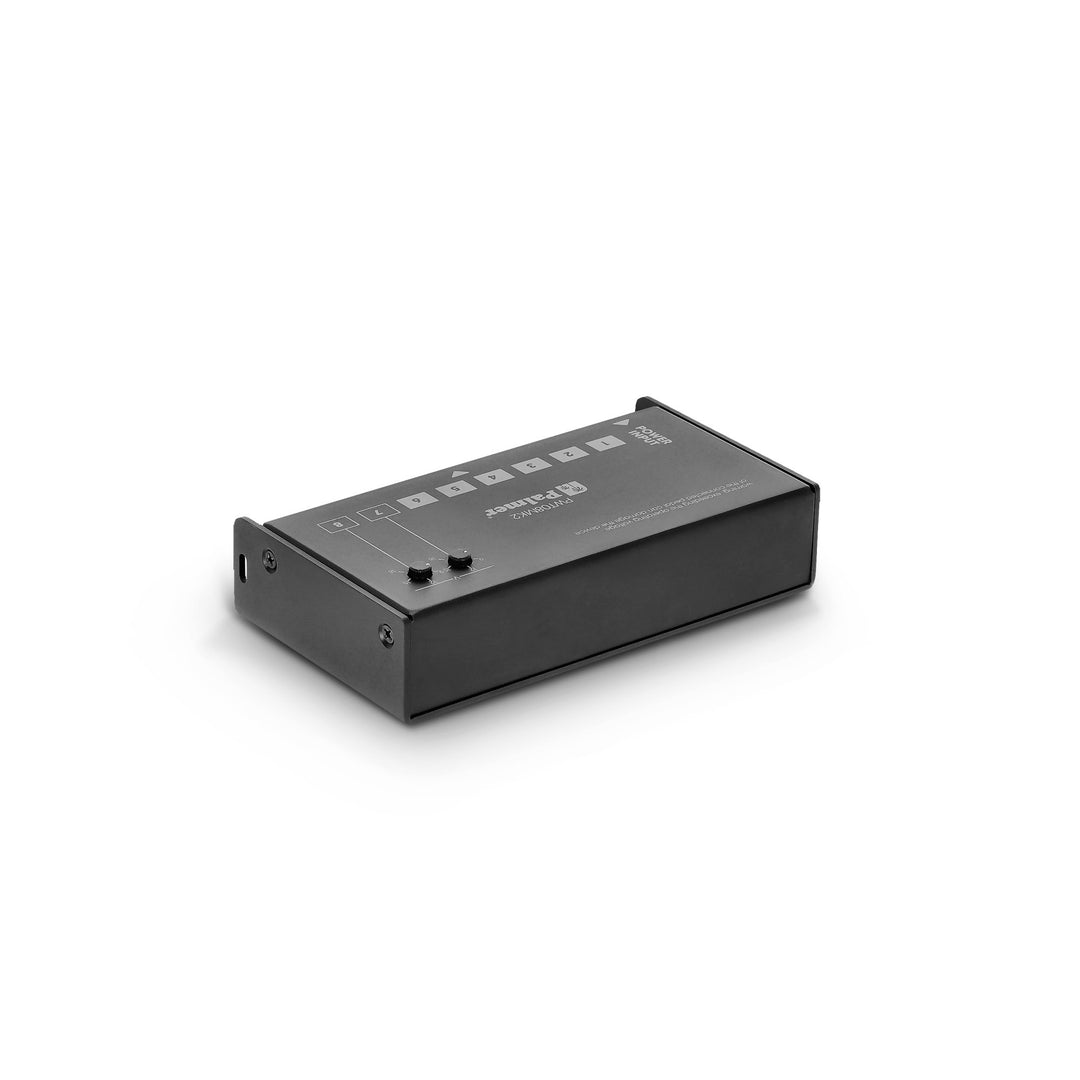 Palmer PWT 08 MK2 - Bloc d'alimentation universel pour pedalboard à 8 sorties