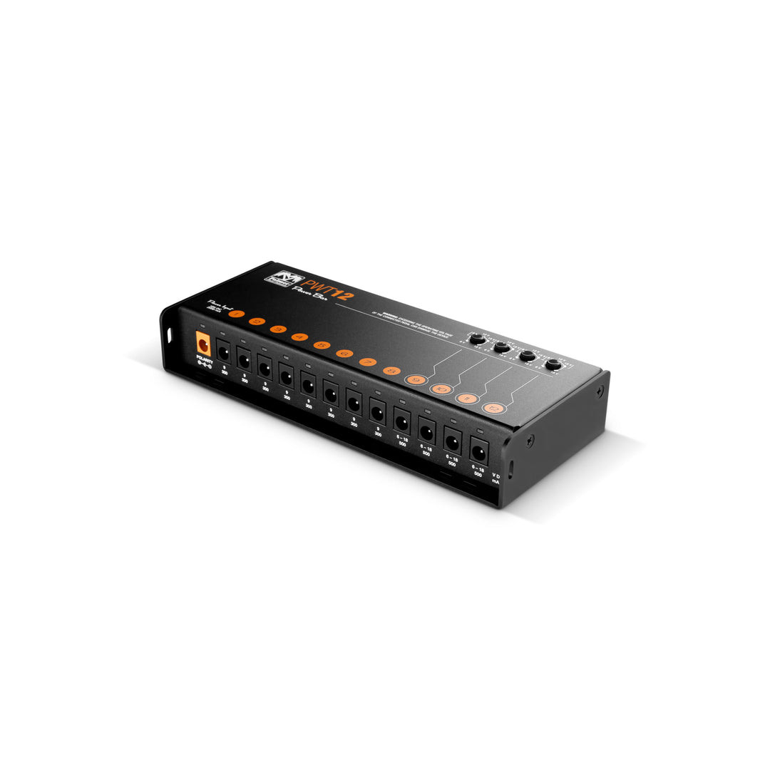Palmer PWT 12 MK 2 – Bloc d'alimentation universel pour pedalboard avec 12 sorties