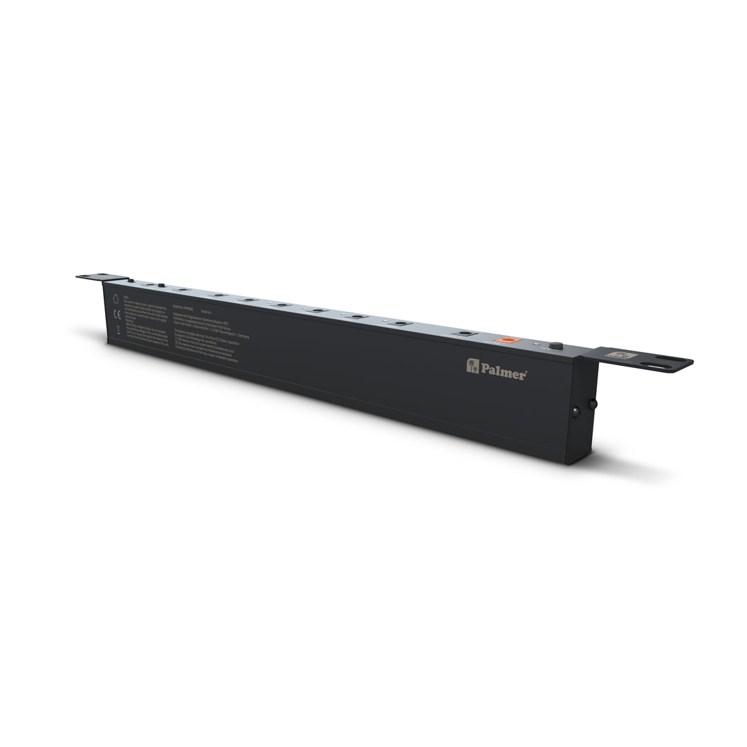 Palmer WT PB 40 RK - Bloc d'alimentation à 8 sorties pour montage en rack