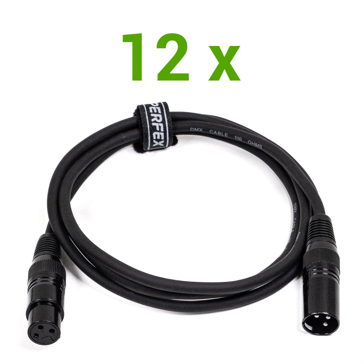 DMX Cable Pack (12x0.5m)