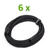 DMX Cable Package, 6 x 15 meters