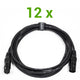 DMX Cable Pack (12x3m)