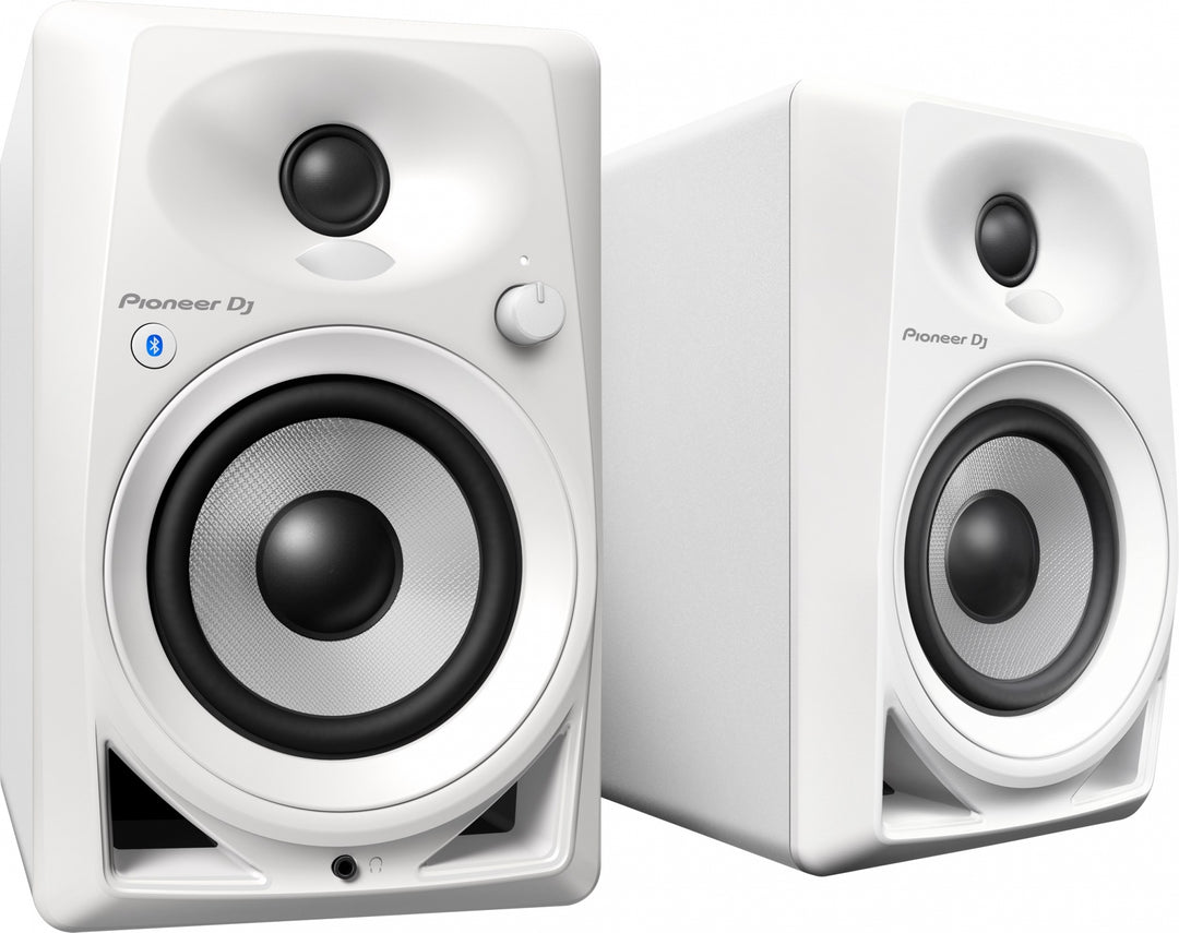 Pioneer DJ DM-40BT-W - Moniteurs de studio avec Bluetooth (Blanc)
