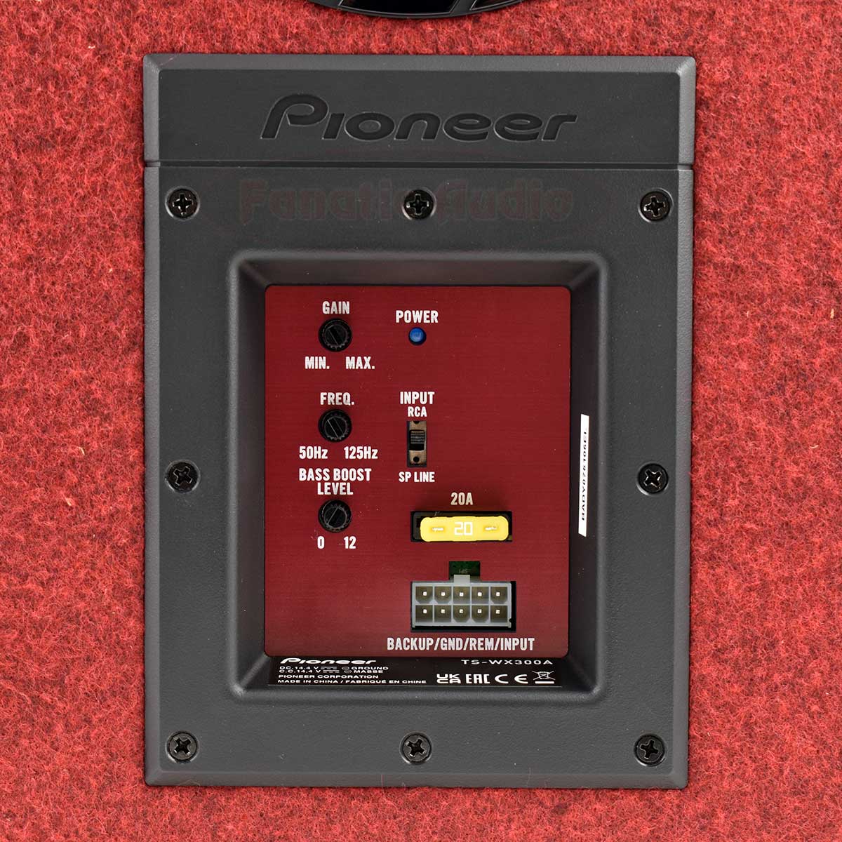 Pioneer TS-WX300A Active subwoofer with built-in D-class amplifier