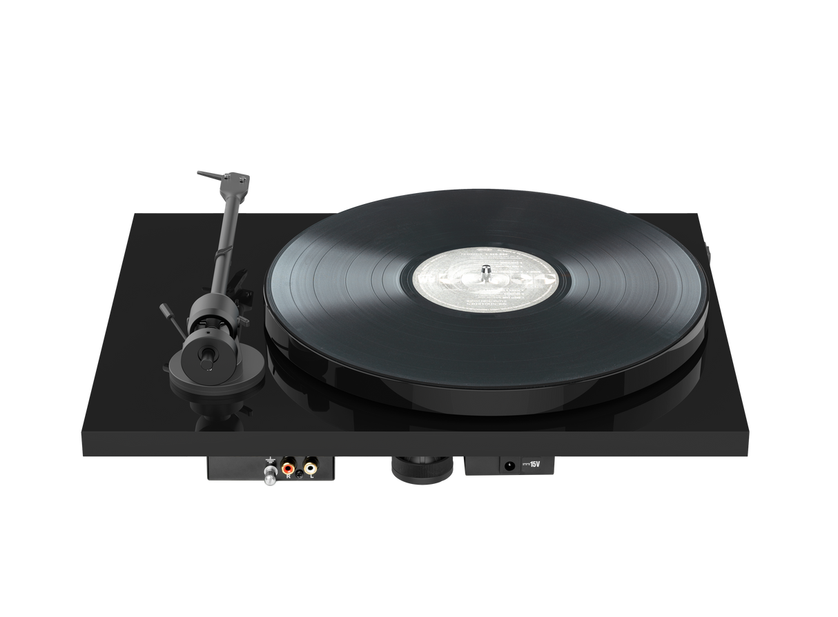 Pro-Ject E1 Phono SB OM5e Turntable (Gloss Black)